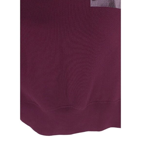 Palm Angels Teddy Bear Print Sweatshirt L Mens Plum - Picture 7 of 16